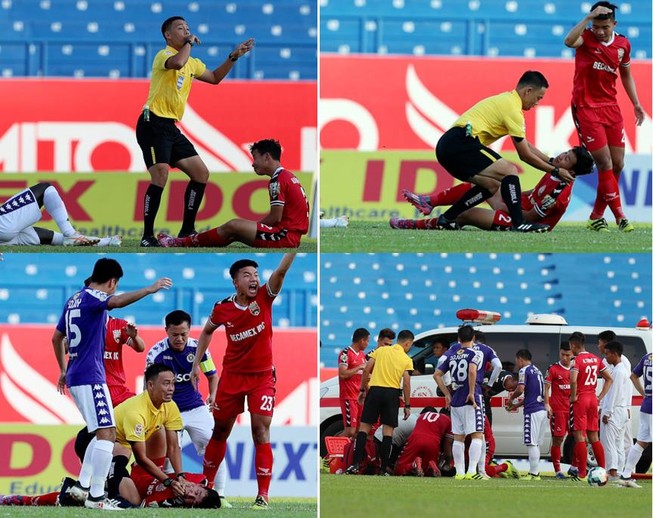 Đề cử Fair Play trọng tài cứu cầu thủ cắn lưỡi