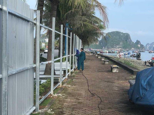 Lo đường bao biển lấn vịnh Hạ Long
