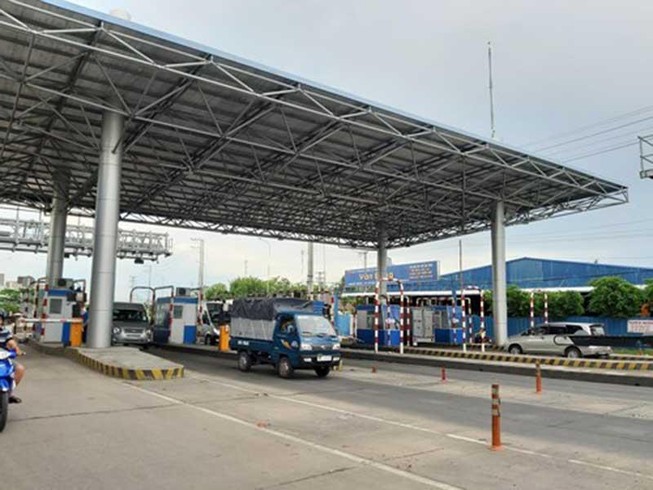 Khu vực trạm BOT T2 đã trở lại thông thoáng