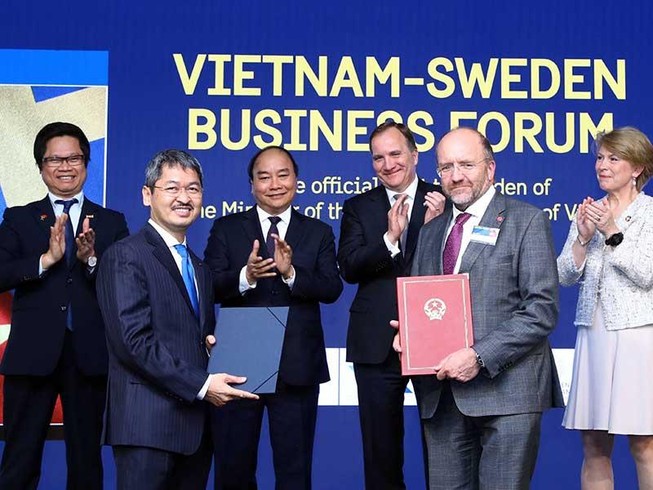 Thủ tướng phát biểu tại Diễn đàn doanh nghiệp VN-Thụy Điển