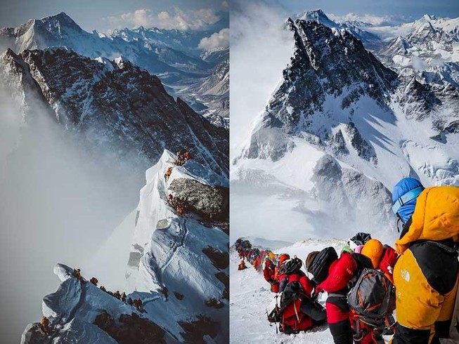 ‘Nóc nhà thế giới’ Everest: Quá tải và chết chóc