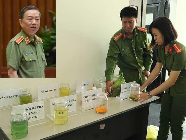 Điều tra các cơ sở nhập hàng triệu lít xăng giả