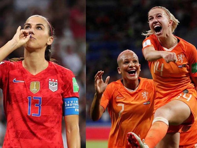 Chung kết World Cup nữ, Mỹ - Hà Lan: Hà Lan ‘kèo dưới’ dễ đá