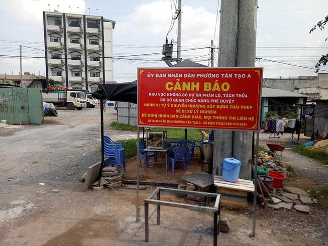 Kẽ hở khiến phân lô, bán nền trái phép tràn lan
