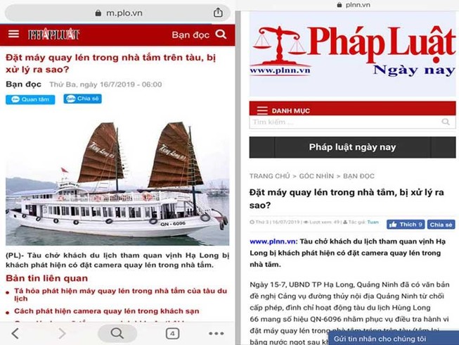 Các báo lên tiếng về nạn vi phạm bản quyền báo chí