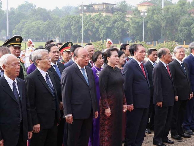 Lãnh đạo Đảng, Nhà nước dâng hương tưởng niệm các liệt sĩ