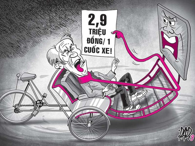 Cuốc xích lô 2,9 triệu đồng: Sở Du lịch đang xử lý