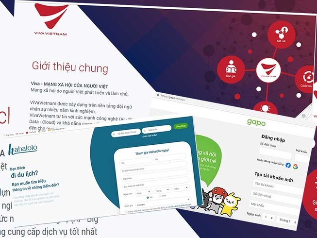 Rầm rộ trình làng mạng xã hội Việt