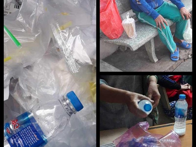 Ly giấy, tô sành được dùng nhiều trong bệnh viện