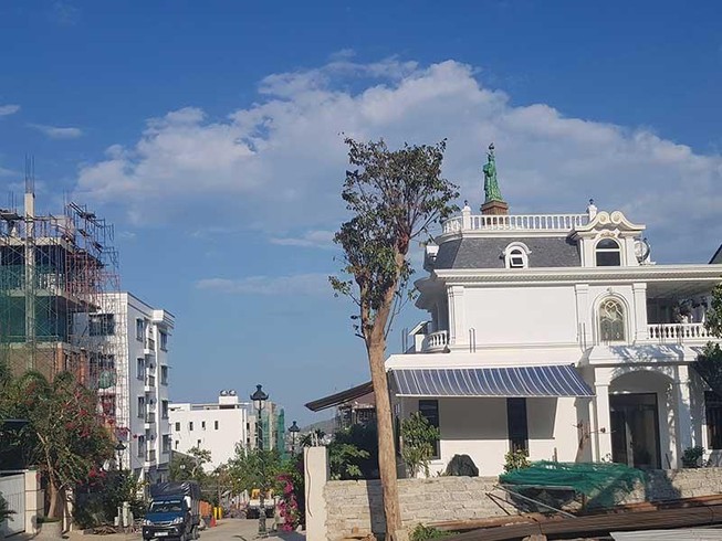 Nha Trang thẳng tay với loạt biệt thự xây sai phép