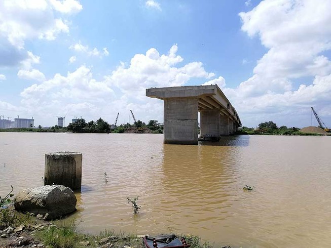 Thêm một dự án làm cầu ‘đứng hình’ do vướng mặt bằng