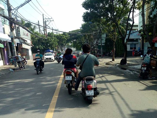 Vi phạm kép vầy thì nguy hiểm quá!