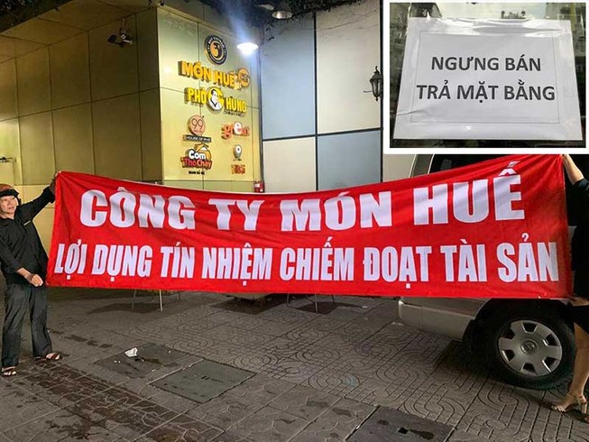 Món Huế bất ngờ đóng cửa hàng loạt, chủ nợ kêu trời