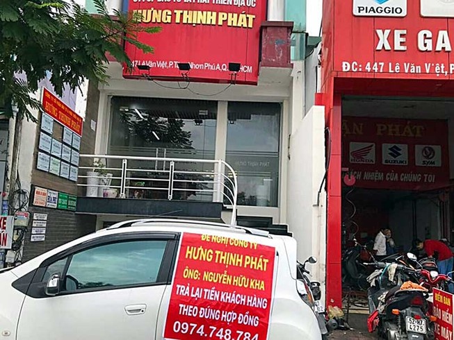 Phong tỏa tài khoản giám đốc địa ốc Hưng Thịnh Phát