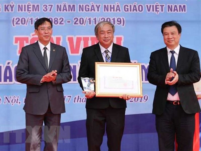 183 nhà giáo được trao danh hiệu Nhà giáo của năm 2019