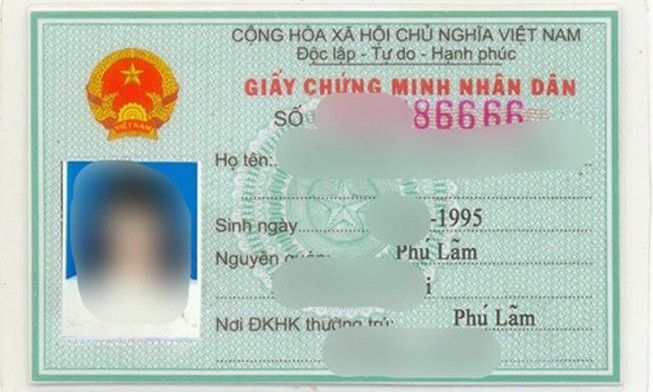 CMND bị bong tróc khi cấp đổi sẽ thu lại