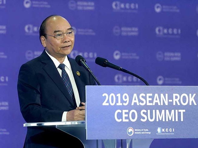 Thủ tướng dự Hội nghị thượng đỉnh CEO ASEAN-Hàn Quốc