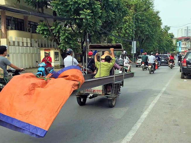 Hà Nội sẽ dừng hoạt động của xe ba bánh, xích lô