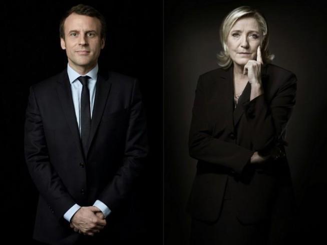 Vòng 2 bầu cử Pháp: Ông Macron sẽ hạ đo ván bà Le Pen?