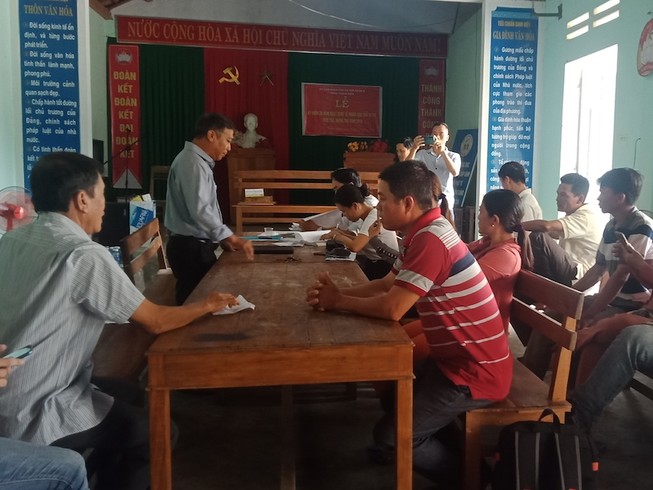 Vụ xã nhổ keo không báo: Dân không chấp nhận bồi thường