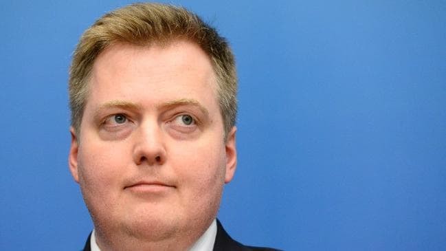 Cựu Thủ tướng Sigmundur David Gunnlaugsson nằm trong số các chính khách "trốn việc". Ảnh: AFP