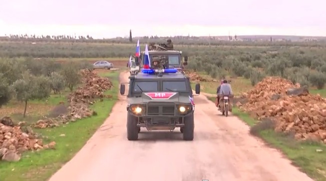 Quân cảnh Nga bắt đầu tuần tra gần biên giới Syria-Thổ Nhĩ Kỳ