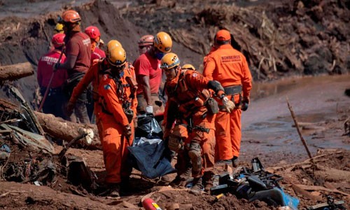 Công bố hình ảnh giây phút kinh hoàng vụ vỡ đập Brazil
