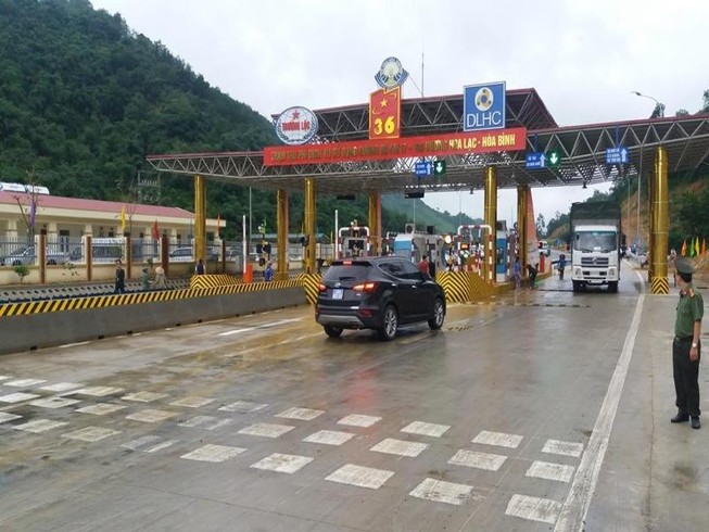 Trạm BOT Quốc lộ 6 Hòa Lạc – Hòa Bình sẽ thu phí ngày 3-5