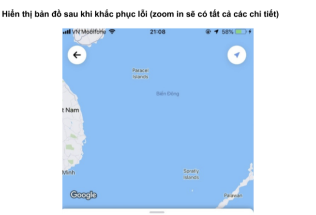 GoViet xin lỗi về app không gõ được từ Hoàng Sa, Trường Sa