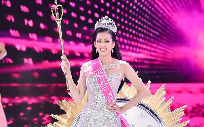 Cô gái Quảng Nam Trần Tiểu Vy đăng quang hoa hậu Việt Nam 2018
