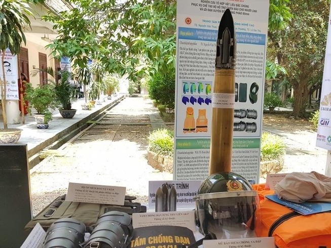 Áo phao chống đạn đạt giải Trần Đại Nghĩa năm 2019