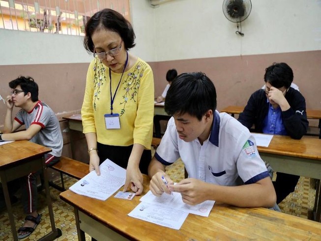 99,17% thí sinh đến làm thủ tục dự thi THPT quốc gia 2019