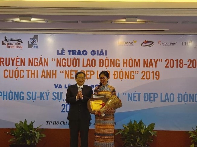 Nhà báo Phương Trà đạt giải nhất cuộc thi truyện ngắn báo NLĐ