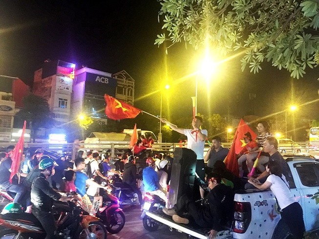Cảnh sát Malaysia thông tin về tình hình cổ động viên Việt Nam