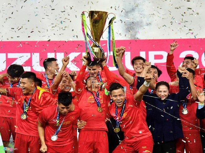 Việt Nam vô địch AFF Suzuki Cup là sự kiện thể thao tiêu biểu
