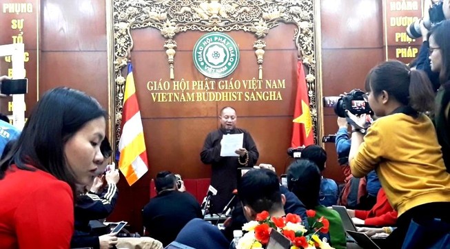 Trụ trì chùa Ba Vàng phải sám hối Đại Tăng