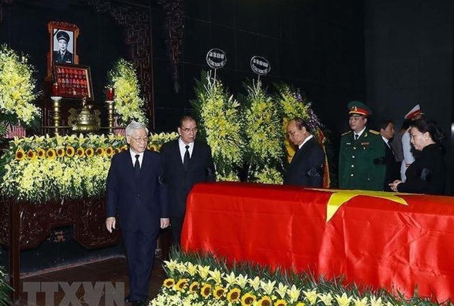 Lãnh đạo Đảng, Nhà nước tiễn đưa Trung tướng Đồng Sỹ Nguyên