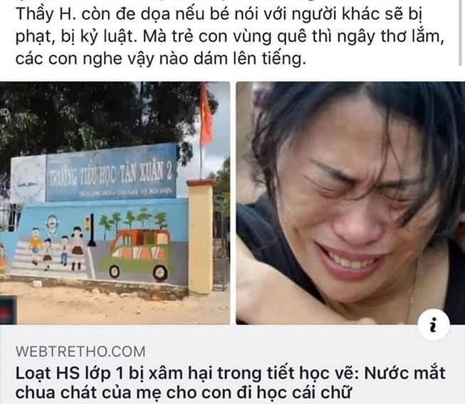 Sẽ xử nghiêm Webtretho xúc phạm gia đình liệt sĩ nhà giàn DK1