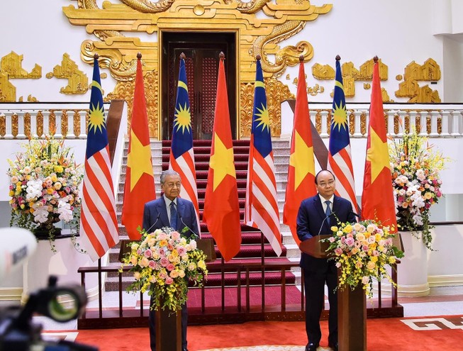 Việt Nam - Malaysia quan ngại về những diễn biến ở biển Đông