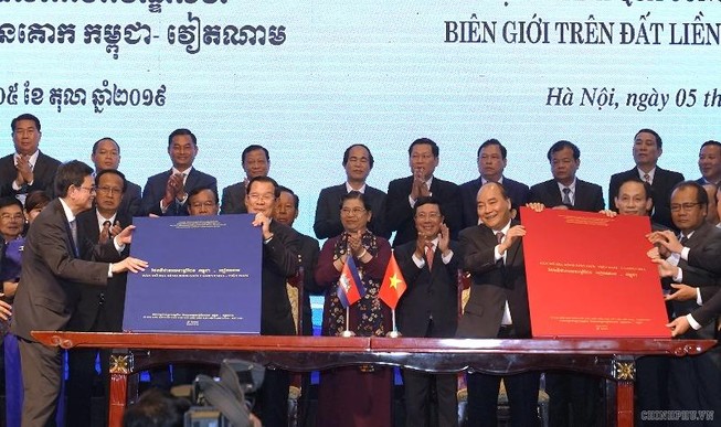 Việt Nam - Campuchia ký Hiệp ước bổ sung về cắm mốc biên giới