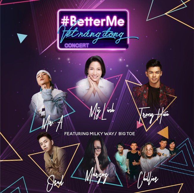 5.000 người dự nhạc hội ‘Vệt nắng đông', thông điệp #BetterMe