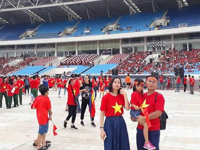 Olympic Việt Nam thay đổi lộ trình, đã về tới Mỹ Đình