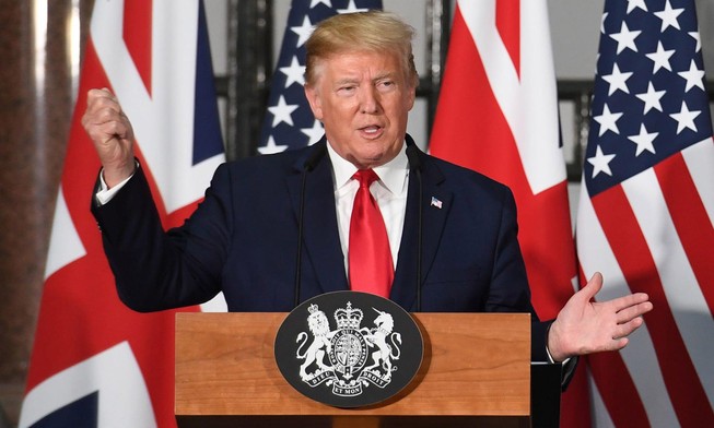 Ông Trump nói Mỹ không tìm kiếm chiến tranh với Iran