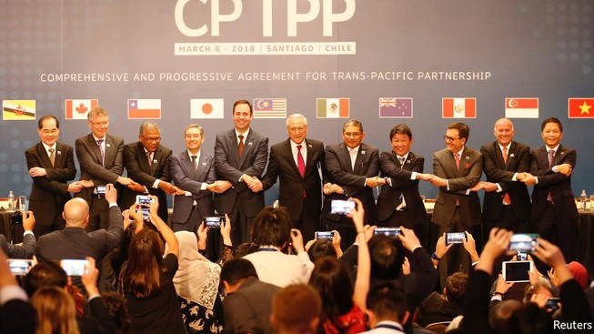 Giữa chiến tranh thương mại Mỹ-Trung, EU sẽ tham gia CPTPP?