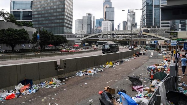 Biểu tình ở Hong Kong: Khoảng lặng trước 'bão giông'?
