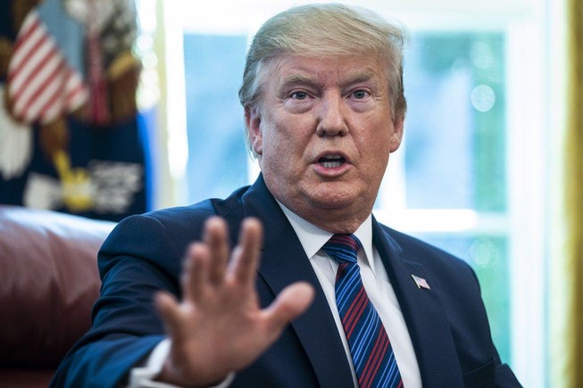 Tổng thống Mỹ Donald Trump nói rằng Trung Quốc và các nước khác đang tận dụng lợi thế của tình trạng nước đang phát triển một cách không công bằng trong thương mại. Ảnh: EPA-EFE