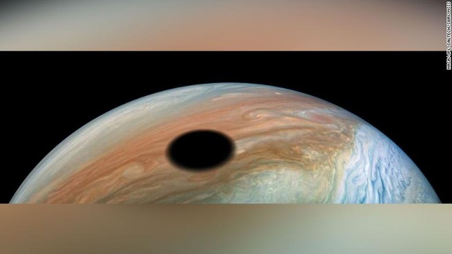 NASA phát hiện đốm đen trên sao Mộc dài gần 4.000 km