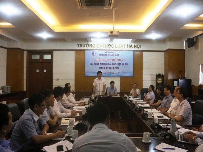 Đại học Luật Hà Nội có Chủ tịch Hội đồng trường