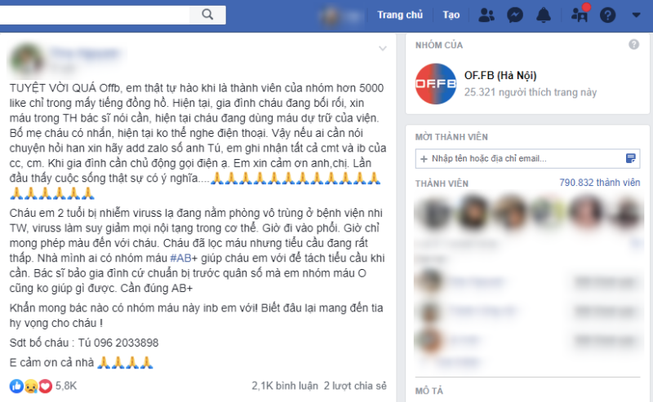 Thực hư bé 2 tuổi nhiễm virus lạ làm suy giảm nội tạng
