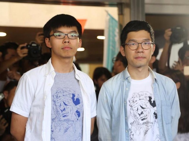 Thủ lĩnh sinh viên Hong Kong được thả tự do